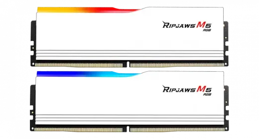 G.SKILL Оперативная память 64 Gb 6000 MHz G.Skill RIPJAWS M5 RGB White (F5-6000J3040G32GX2-RM5RW)